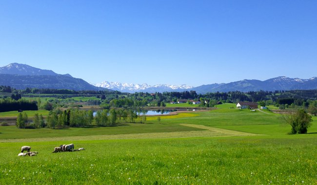 Landschaft Micheler Alpen